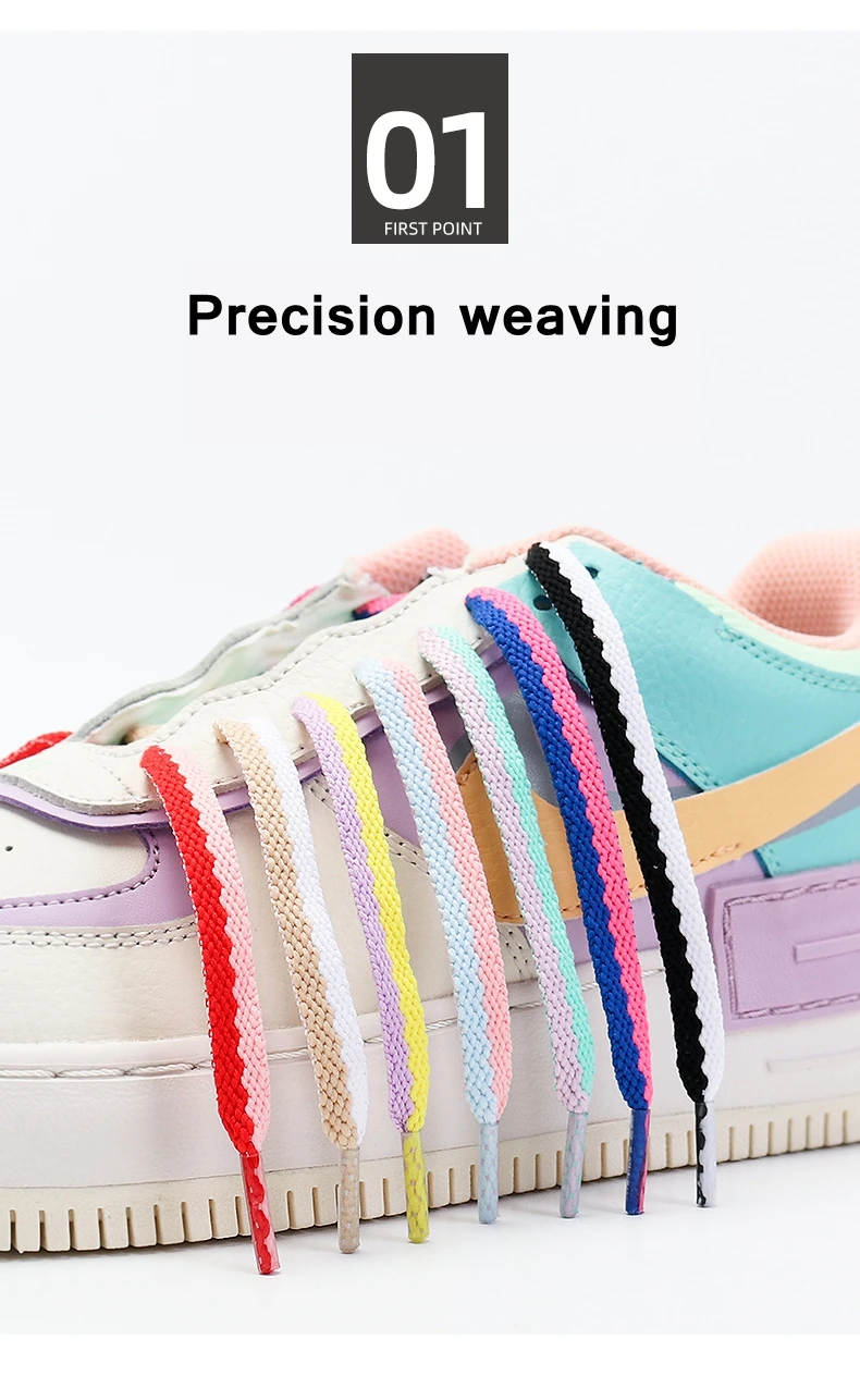 SULPO 2 Paires Lacets élastique Plats - Attache Rapide