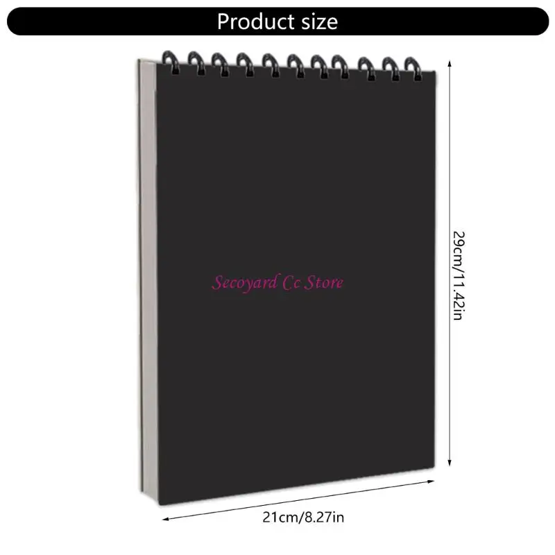 N3UC 아티스트 스케치 패드 60 매 210x290mm 트윈 코일 바인딩 드로잉 패드 아트 스케치북 아트 드로잉 스케치 초상화