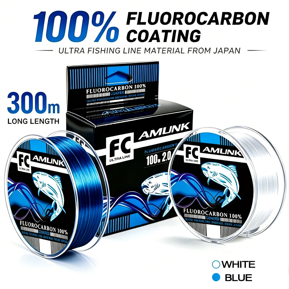 ソーンズライン 300m 100%フッ素カーボンコーティング釣り糸 日本製 超強力シンキングモノフィラメントリーダー 耐摩耗ワイヤー