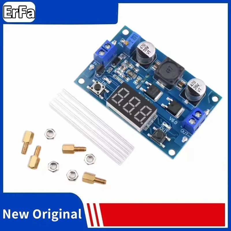 Dc Dc-Dc 3 ~ 35V A 3.5 ~ 35V Ltc1871 100W Booster Step-Up Modulo Convertitore Alimentatore Regolato + Voltmetro