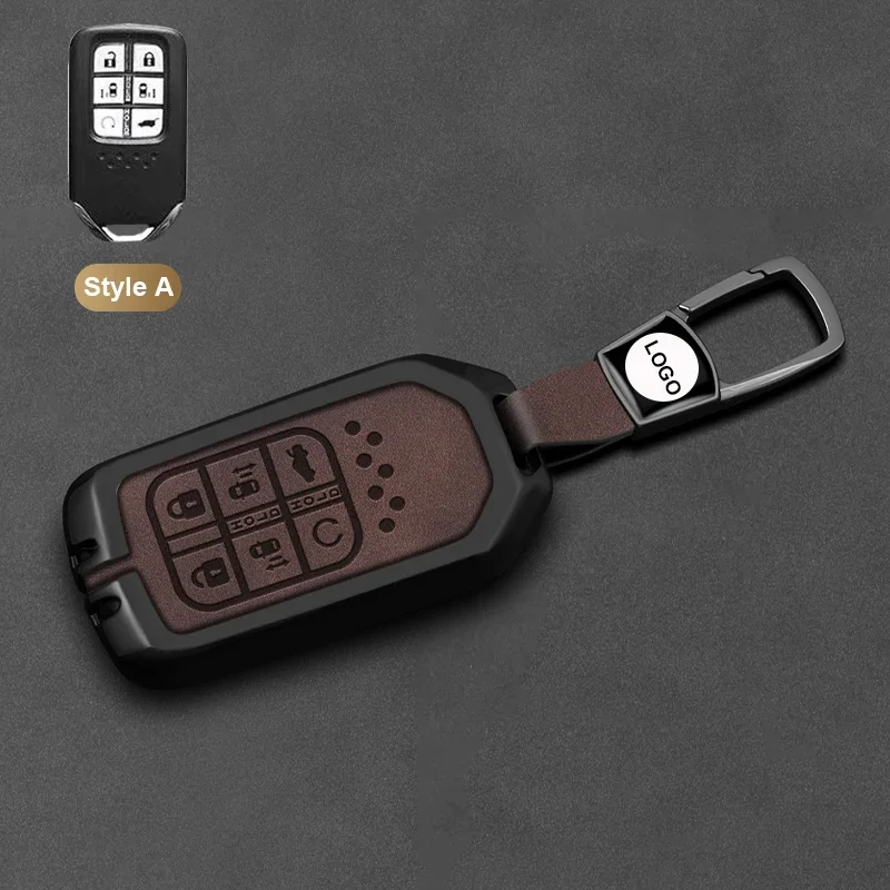 

For Honda Civic HRV CRV XRV CR-V Crider Odyssey Pilot Fit Accord Car Key Case Cover Shell Fob Key Protector Accessories