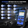 Full Systems Heavy Duty Truck Scan Tool HDOBD/EOBD/OBDII Diagnostic Scanner 12V 24V Diesel Vehicles Code Reader for Truck Car 2
