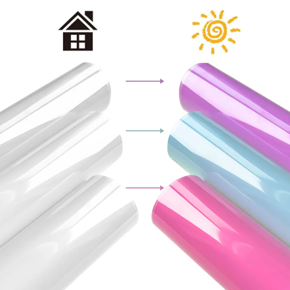 Sunlight Sensitive Color-Changing Vinyl - PU Heat Transfer