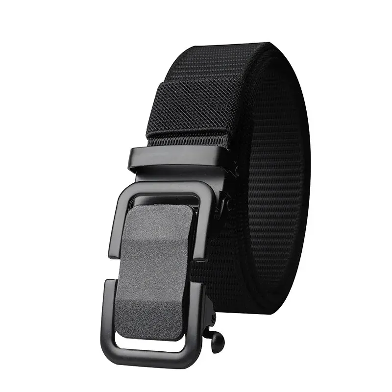 Men's Tactical Belt Nylon Material 6 Color Options Zinc Alloy Automatic Buckle combat belt