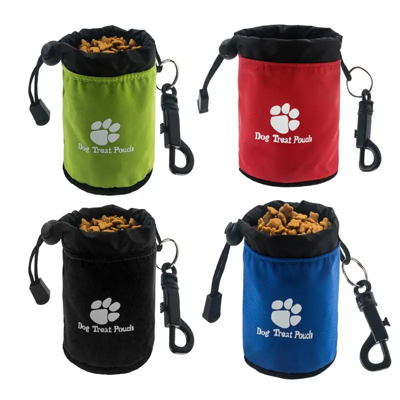 Fashionable Dog Treat Pouch Waterproof Oxford Nylon Weight Outdoor Training Bag With Sustainable Stocked Features dog walking bag