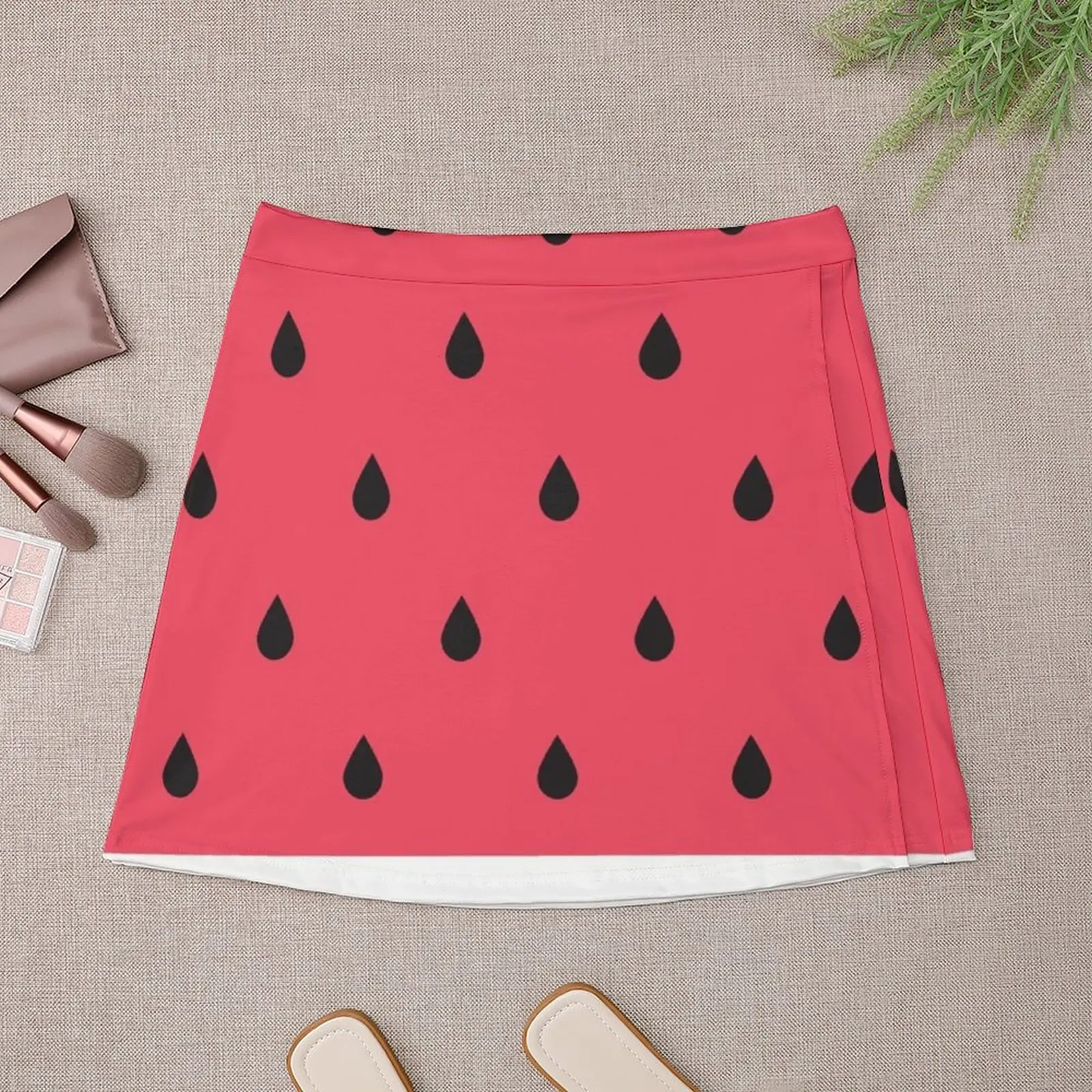 Watermelon abstract Mini Skirt women's clothing summer 2023 novelties clothes for women Summer women's clothing womens skirts
