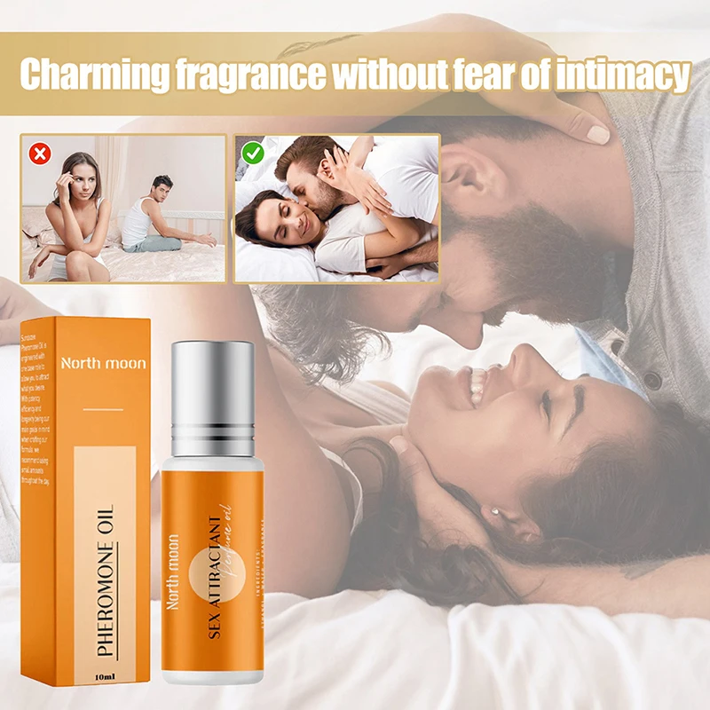 Rollerball Pheromone Oil Stimulating Fragrance Flirting Sexual Attraction Erotic Perfume Glamour Fragrances for Men and Women