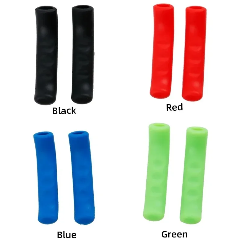1Pair Bicycle Brake Handle Cover Protective Silicone Lever Grips Accessories