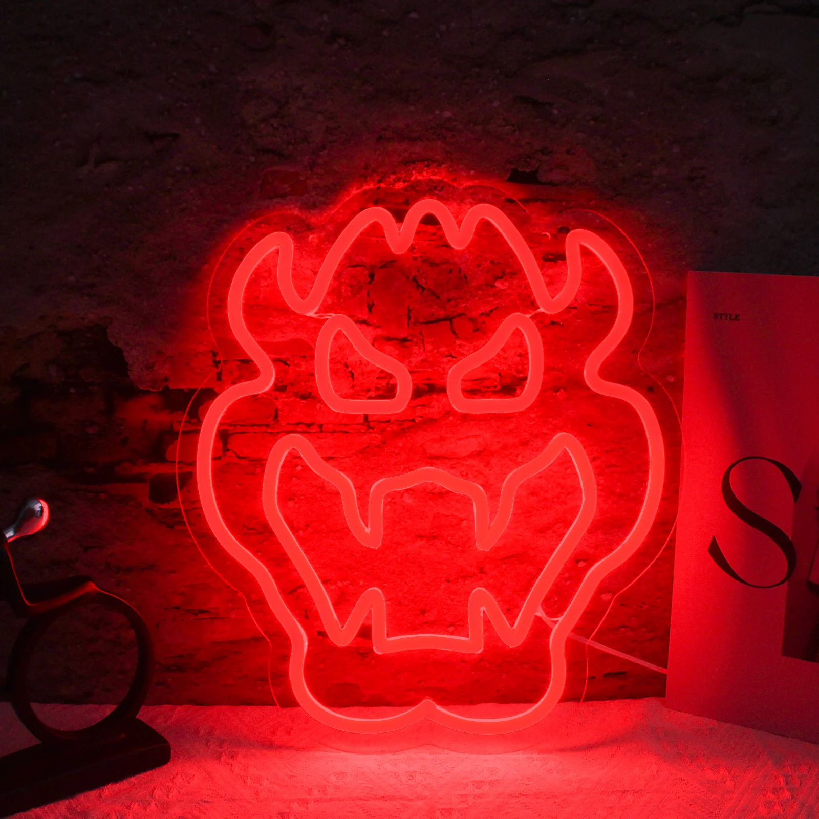

Gaming Neon Sign USB Powered for Game Room Decor, Japanese Anime Neon Sign Dimmable LED Neon Light Sign for Kids Room Man Cave