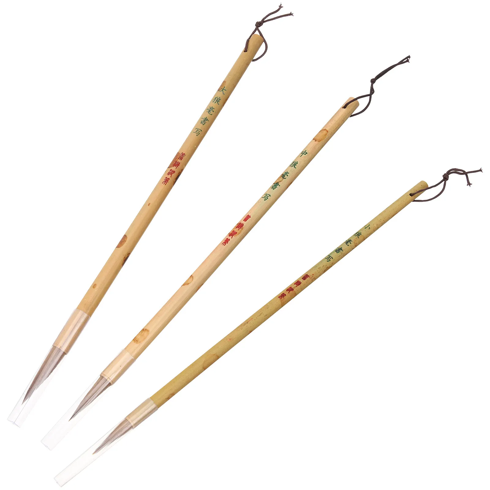 3Pcs 중국 서예 브러쉬 펜 초보자를 위한 프리미엄 헤어 리텐션 부드러운 필기 초보자 전문가 수채화 그림