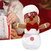 Holiday Candy Jar Gingerbread Man Christmas Cookies Jar Decorative Christmas Cookies Jar Sugar Container For Christmas Candies 3