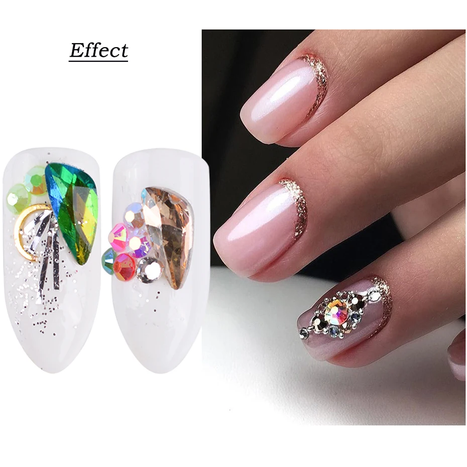 I ❤️ Diamond Gel (Nail Art Rhinestone Glue Gel Adhesive Gem Jewelry Diamond  Polish UV Gel Glue Nail Art Glue)