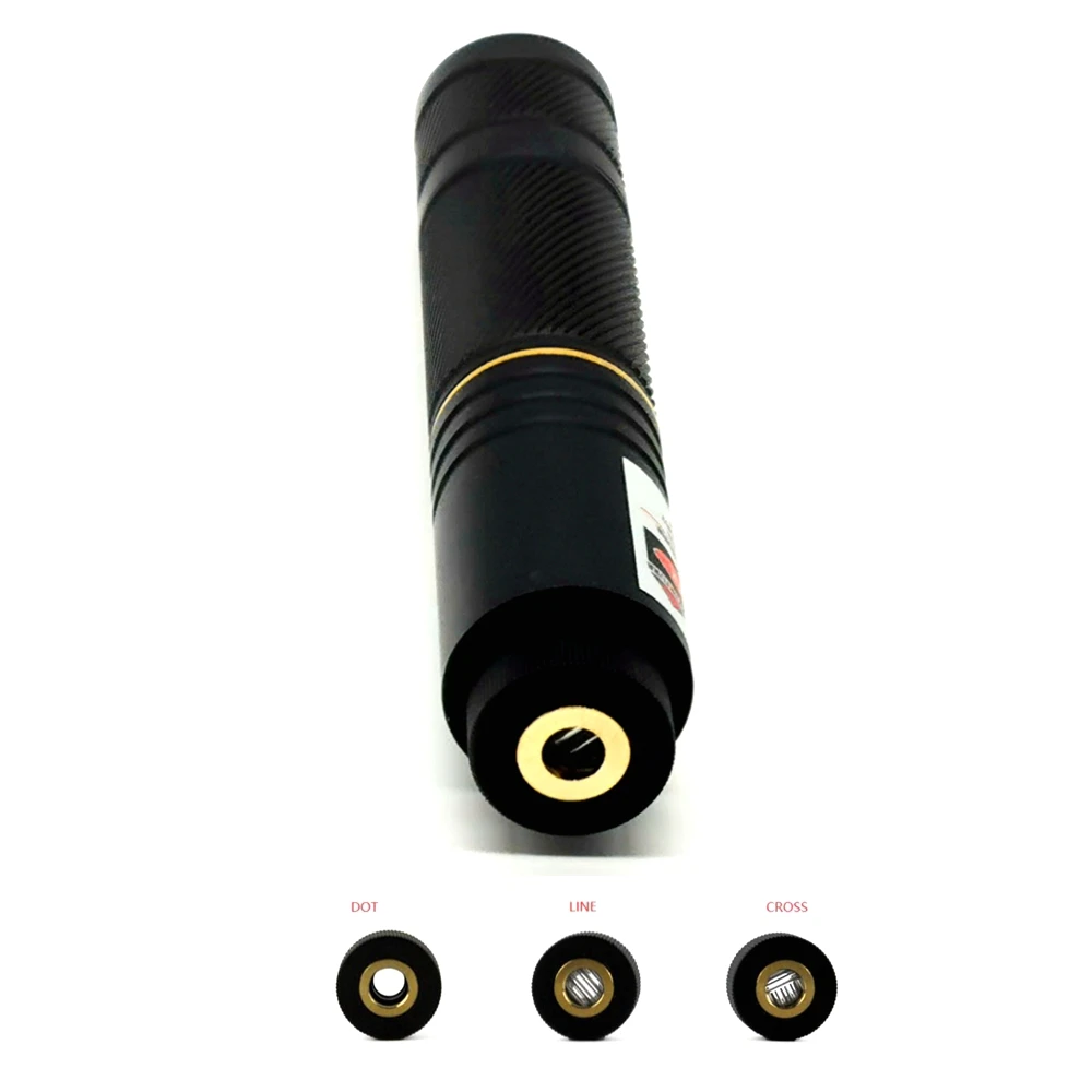 648nm 650nm 10mw/50mw/100mw/150mw/200mw Red Laser Module Focusable Dot/Line/Cross Positioning Lights 20*108mm 6