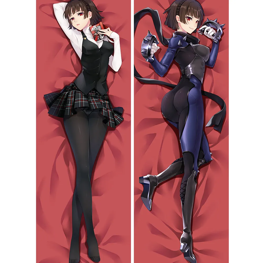 

2018 Update PERSONA 5 Pillow Cover Anne Takamaki Futaba Sakura Makoto Niijima Takemi Anime Body Pillow Case