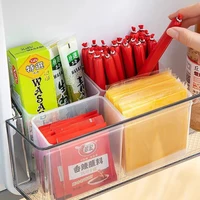 Réfrigérateur alimentaire frais boîte de rangement réfrigérateur porte latérale fruits légumes épices alimentaire étui conteneur cuisine organisateur boîtes de rangement 2