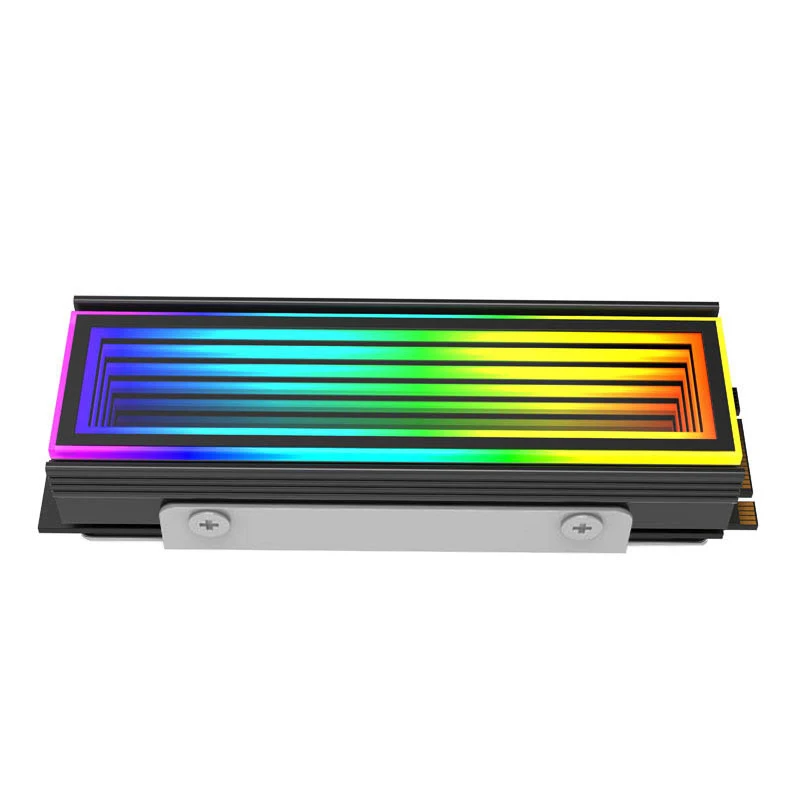 Jumpeak ARGB ȭ ǻ 2280 SSD M2  PC RGB M.2 ϵ ũ Nvme  濭,  ɿ ȿ, 5V