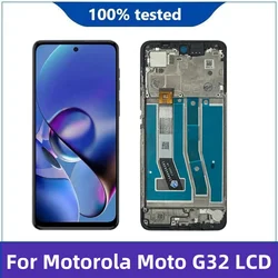 6.5 LCD Display Touch Screen with Frame Digitizer Assembly Replacement (G32 Black No Frame)