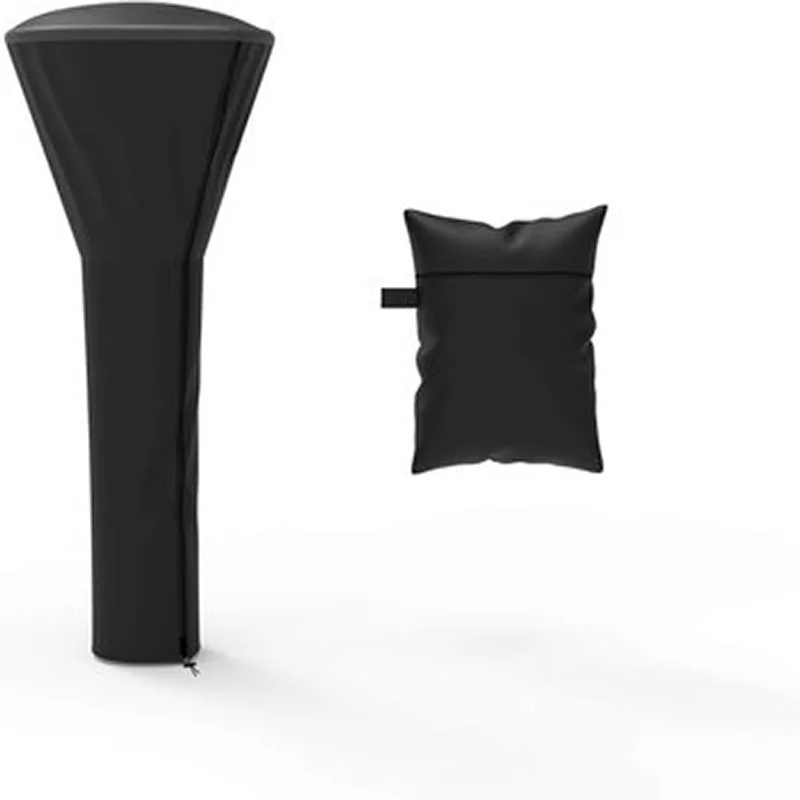 

wholesale tear resistant dustproof folding Oxford Outdoor waterproof patio heater cover with Zipper