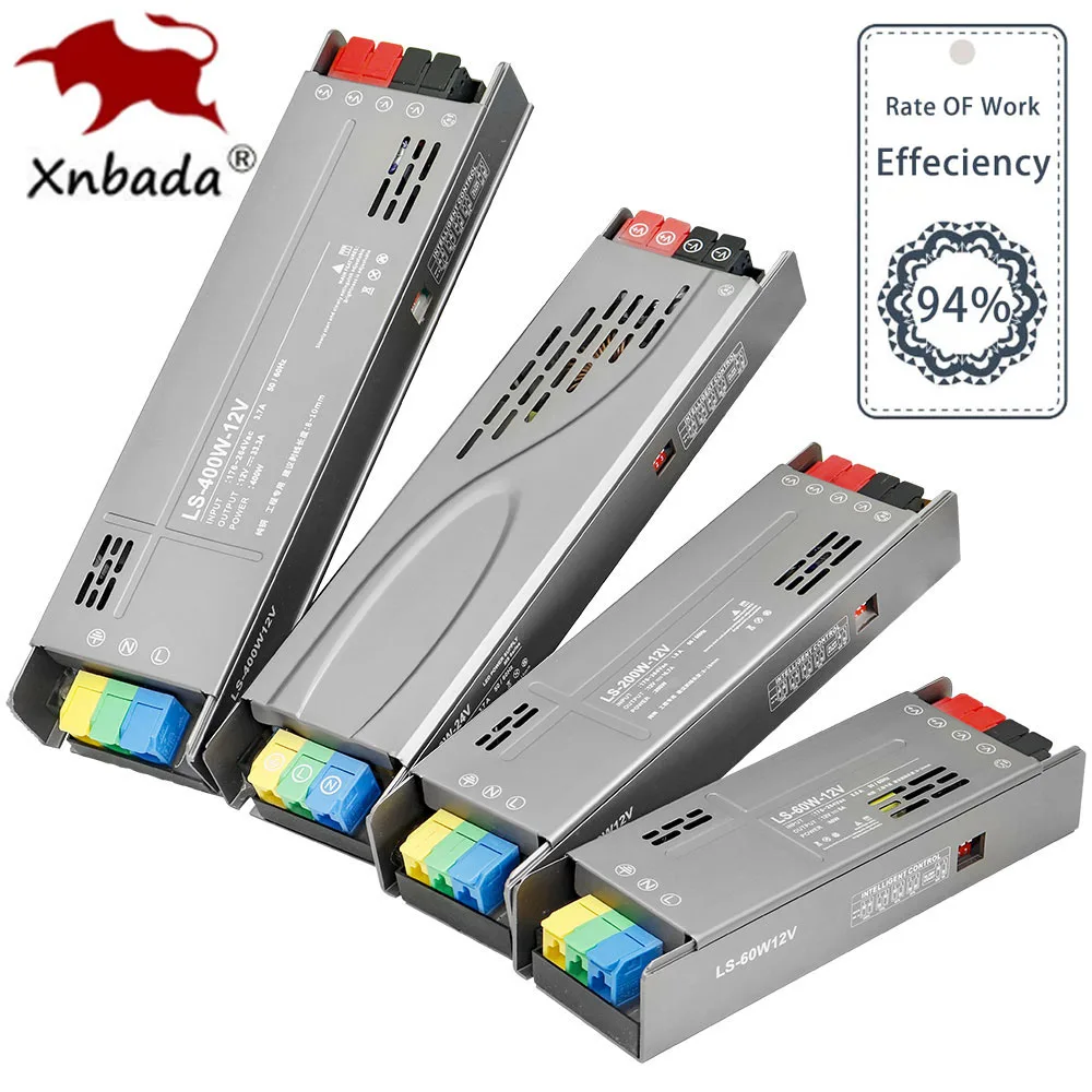 แหล่งจ่ายไฟ LED แปลงไฟ AC-DC สำหรับไฟ LED Strip