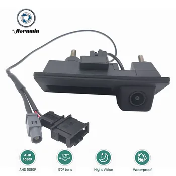 Bornwin Telecamera per auto originale per Audi A3/A5/A4L/A6L/A7/Q3/Q5 Installazione semplice Telecamere per retromarcia per parcheggio