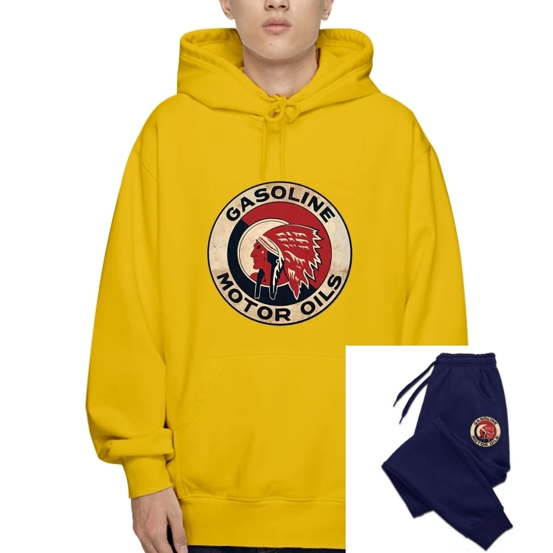 

Red Indian Motor Oil - Mechanics Graphic Work Hoodies Warm
