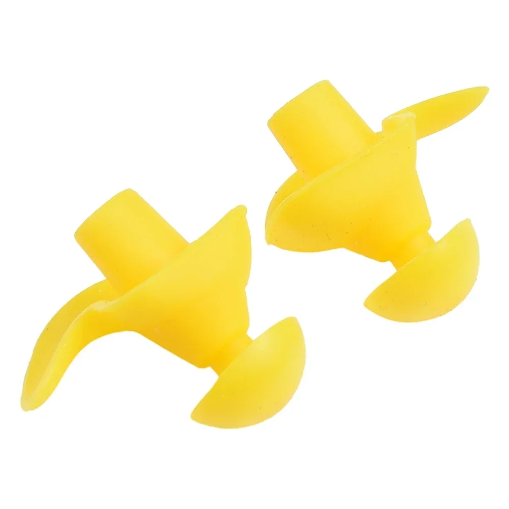 1 Pair Ear Plugs Water Sports Swimming Diving Adult Waterproof Ear Protector Earplugs Swimming Anti-Noise Accessories swimming earplugs