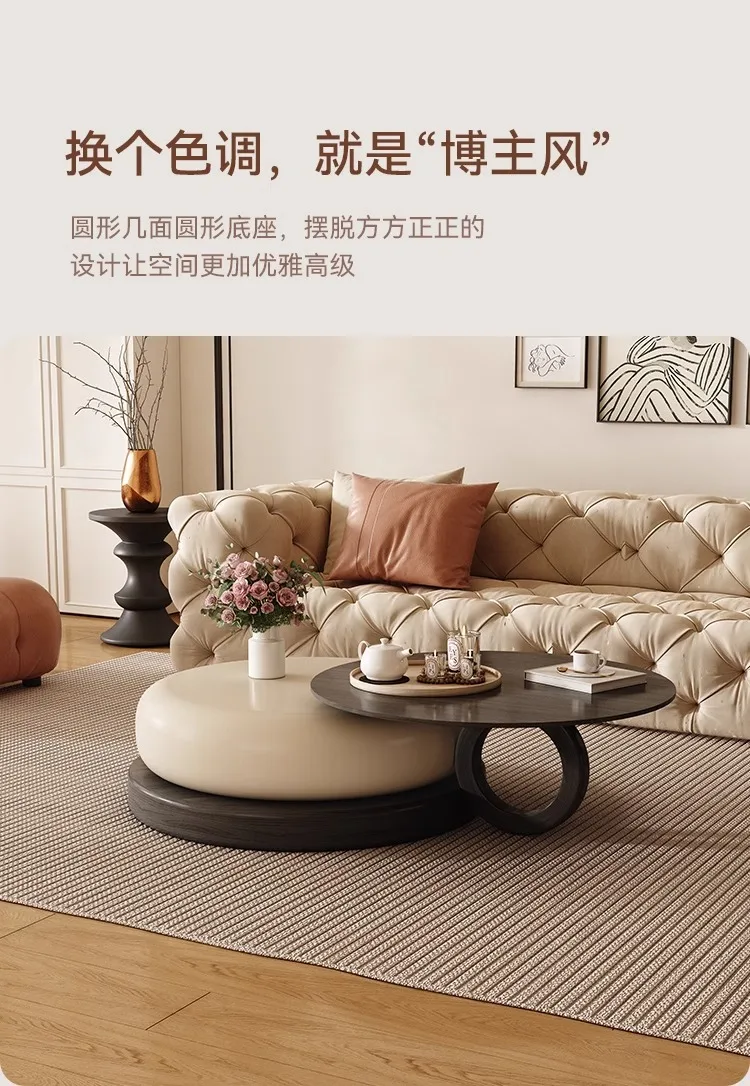 Unique Minimalist Coffee Table Modern Designer Kitchen Coffee Table Industrial Japanese Organizer Wood Couchtisch Furniture