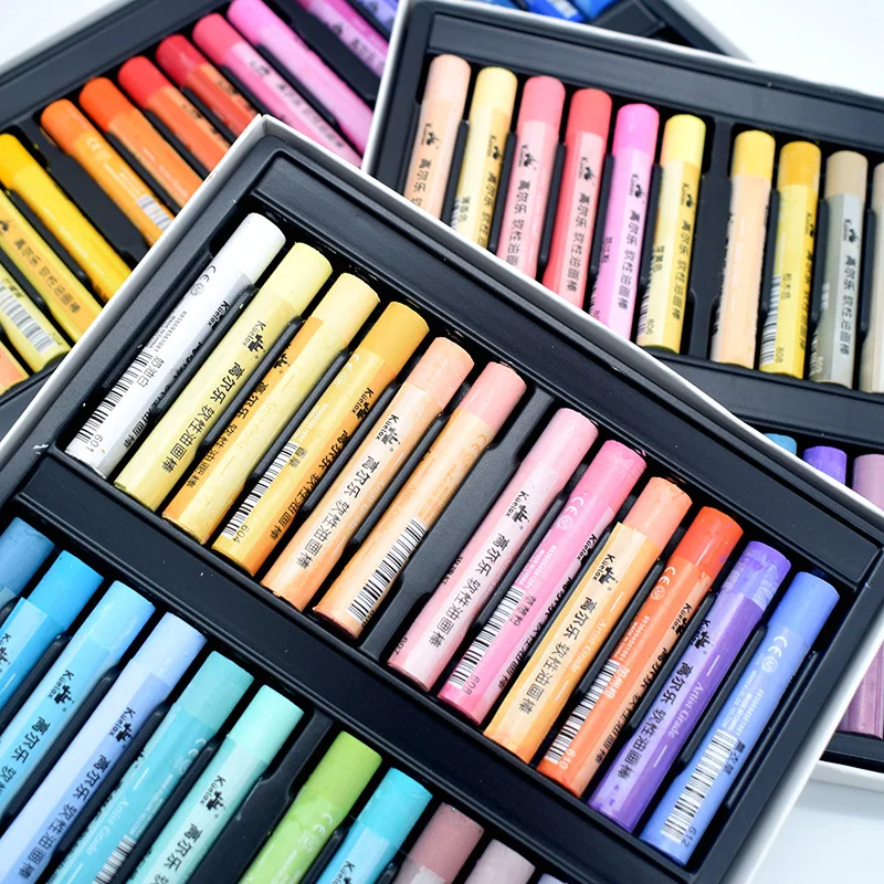 Kuelox Heavy Color Oil Pastel Super Soft Drawing Painting Crayon for Artist/Student Graffiti Oil Pastel Painting Supplies