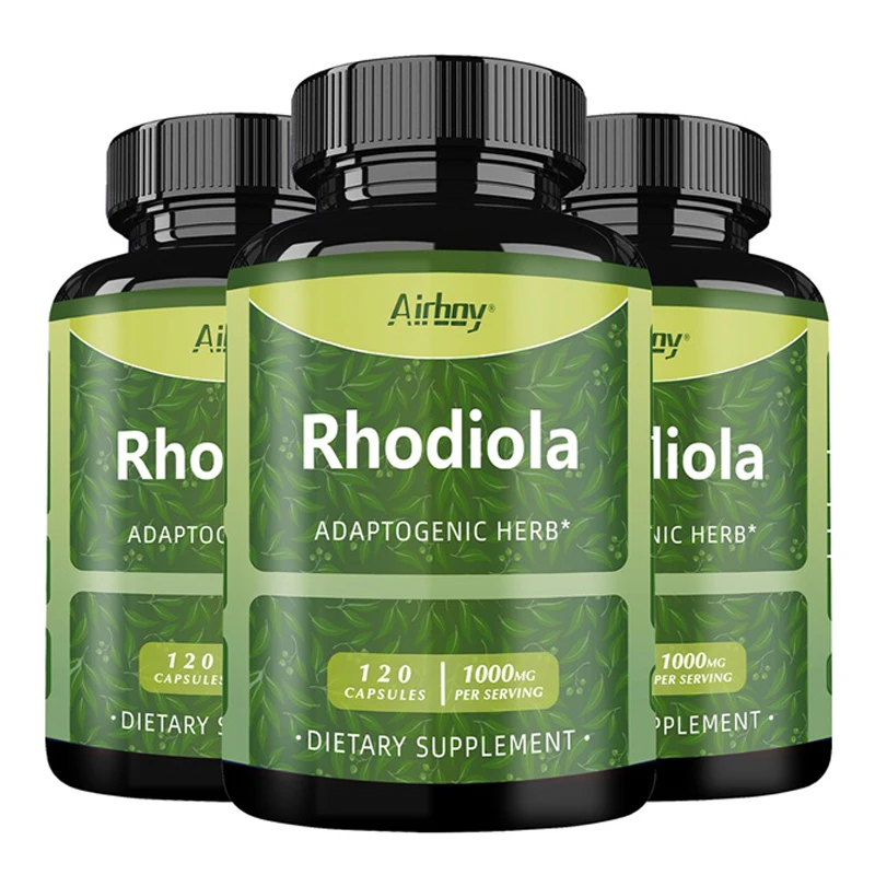 Rhodiola Supplement-Improves Athletic Performance, Endurance, Mood and Motivation, Relieves Anxiety & Improves Mood