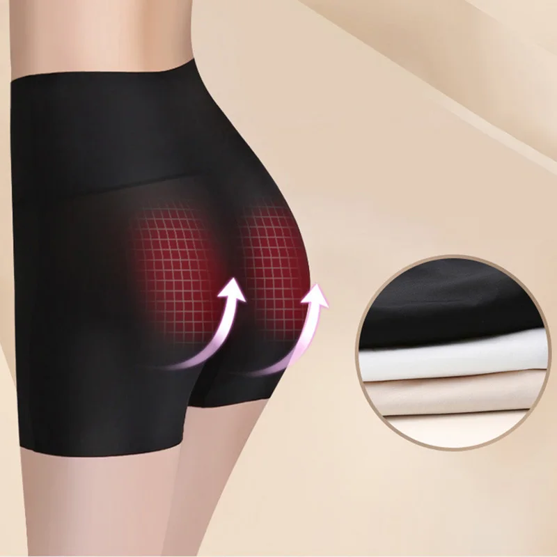 Safety Short Pants Seamless Boxers Panties Anti Chafing For Female 2XL