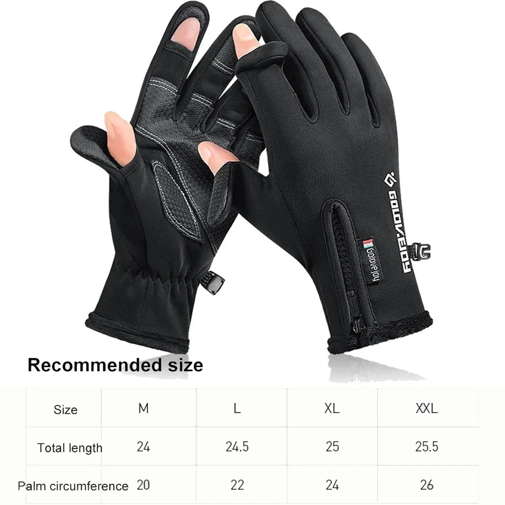 Winter Waterproof Fishing Gloves 5