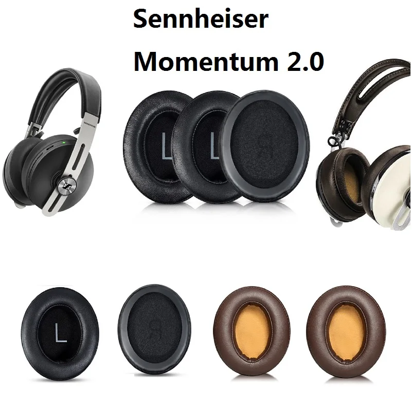 Cuscinetti Auricolari Per Sennheiser Momentum 2 2.0 M2 Hd1 Cuffie Auricolari Di Ricambio Paraorecchie