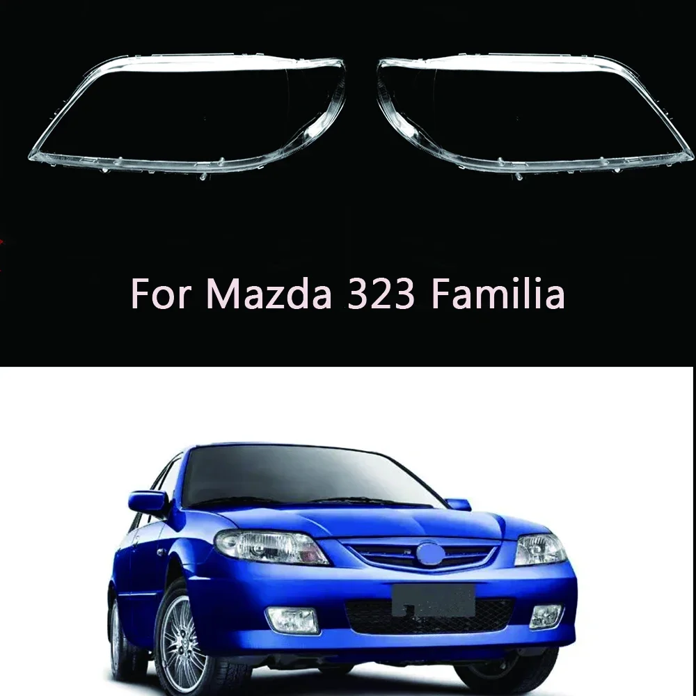 

Чехол для передней фары Mazda 323 Семейные, чехол для передней фары, прозрачный абажур из поликарбоната, замена оригинальных линз из оргстекла