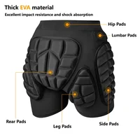 New Ski Shorts Skating Hip Protector Skiing Snowboard Shorts Protective Gear Sport MTB Cycling Motocross Hip Knee Elbow Paddeds