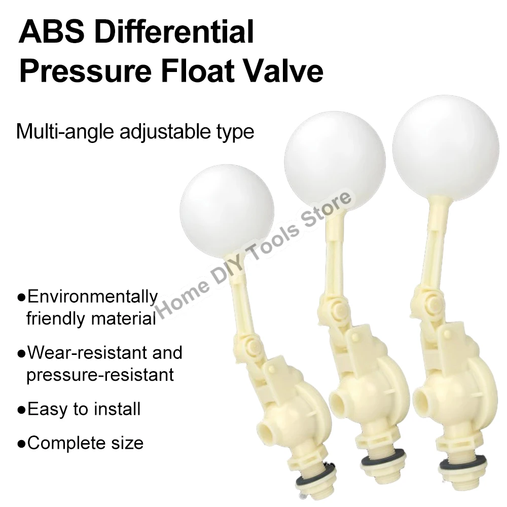 1/2" 3/4" 1" Adjustable Float Ball Valve For Water Bowl Automatic Fill Float Ball Valve Water Control Switch For Tank float ball valve