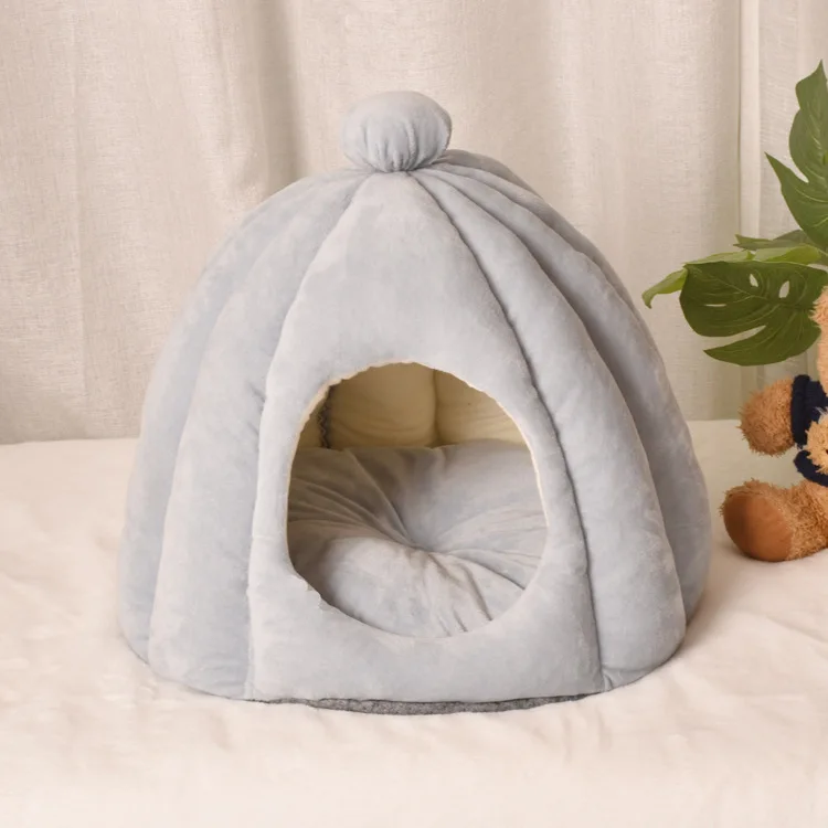 

Dogs Beds Cat's House Space Goods Indoor Monkey Shape Pets Anti-Stress Cave Puppy Rabbit Animals Supplies Accessories