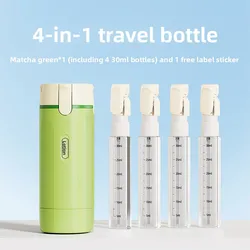 Compact Travel - Friendly Cosmetic Kit with Essentials (Four - in - one dispensi)