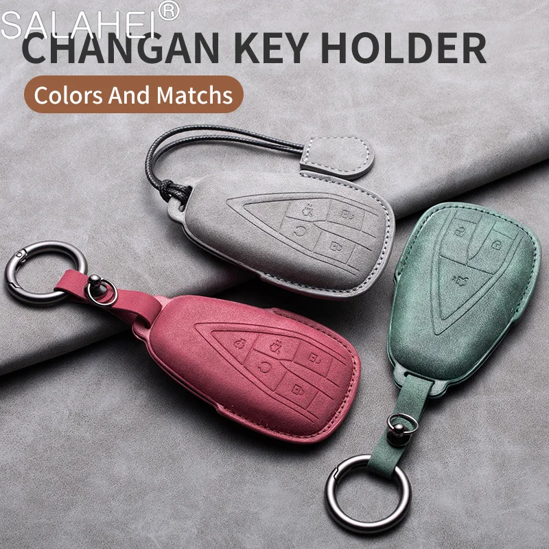 자동차 키 케이스 포브 커버, 장안 CS35PLUS CS35 Plus CS55 PLUS CS75 PLUS Eado UNI-T UNI K Oushang X5 X7 EV 2019 2020 2021 2022