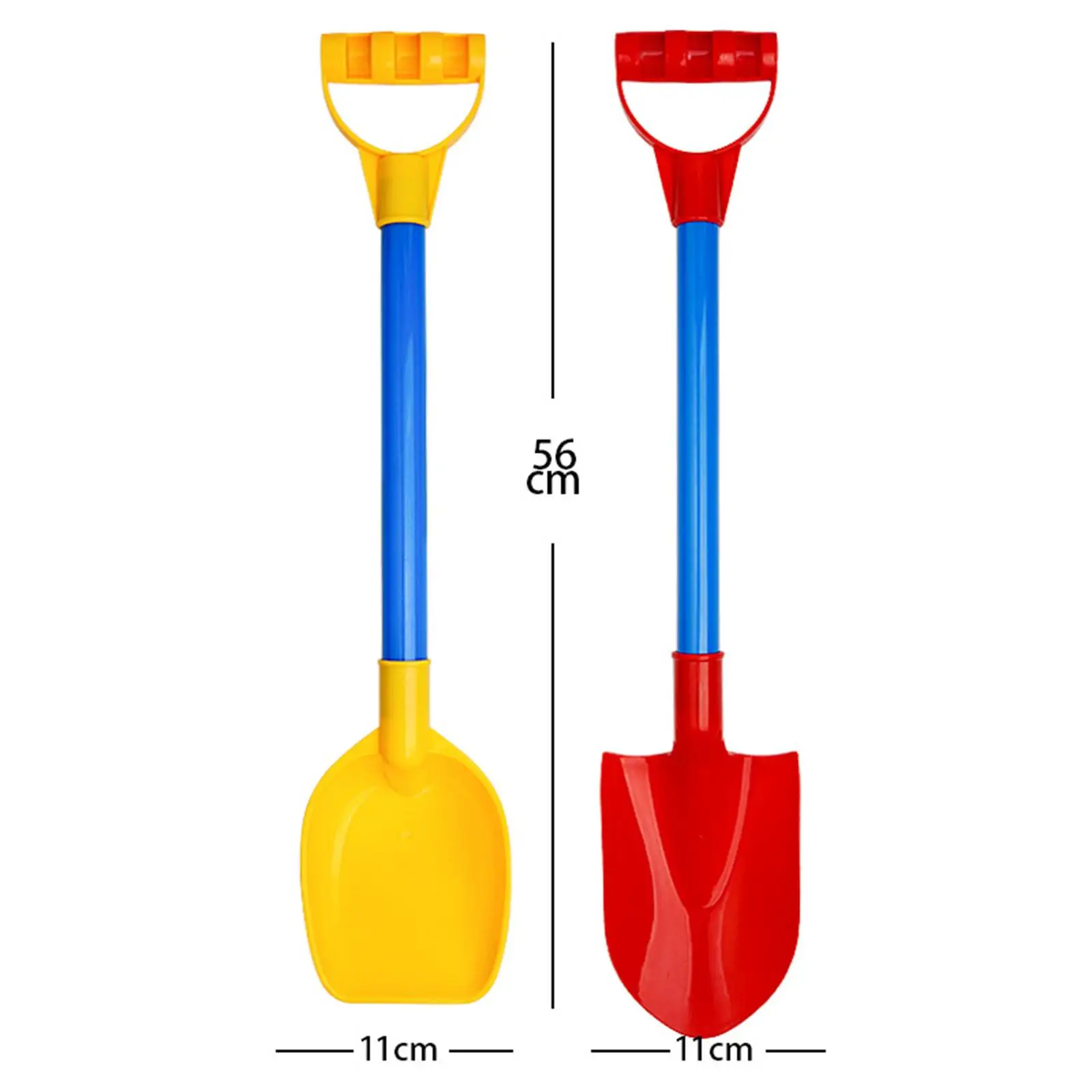 2Pcs Sand Shovel for Kids Sturdy Beach Shovel Toy for Beach Outdoor Backyard 2Pcs Sand Shovel for Kids Sturdy Beach Shovel Toy for Beach Outdoor Backyard
