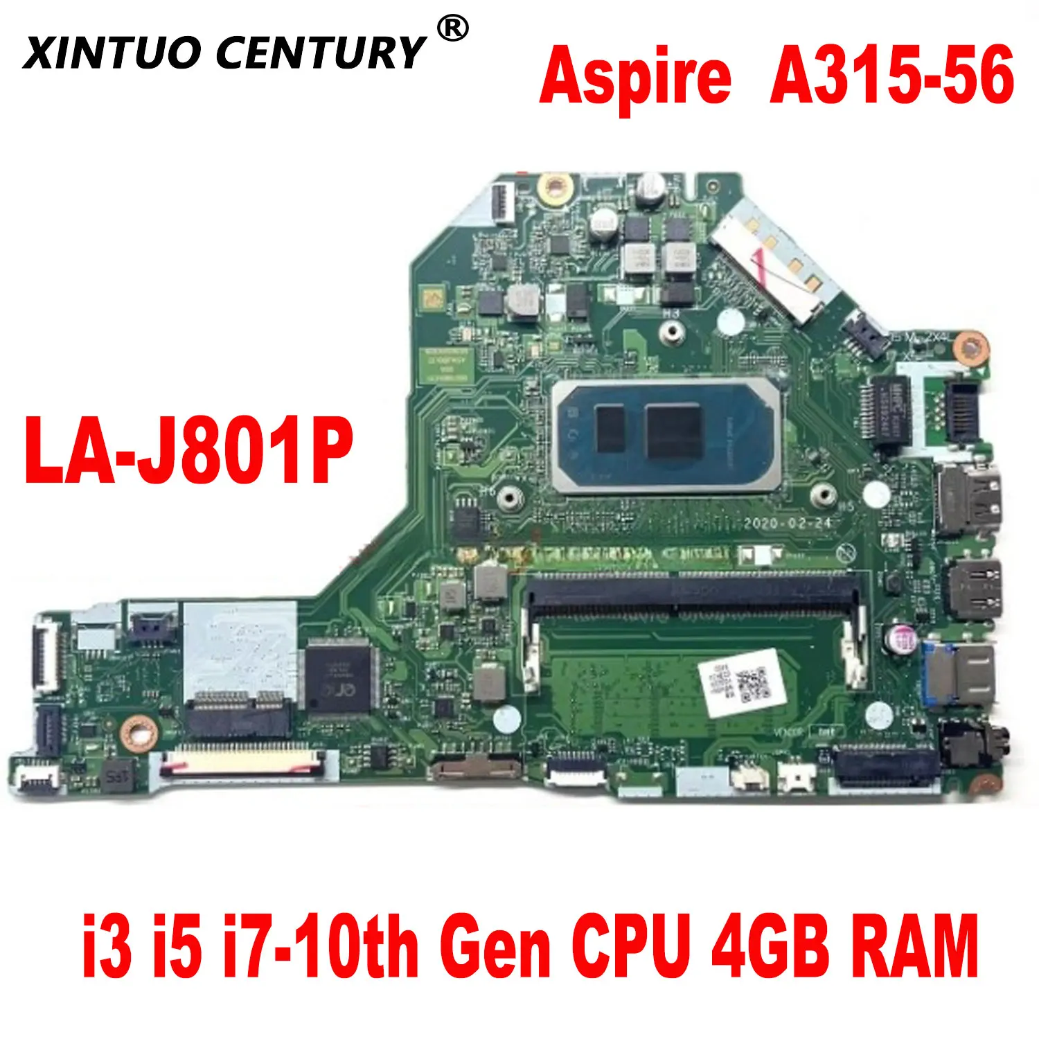Placa Mãe Acer Aspire La-e061p Es1 572 I3 6006u Ddr4 - Seven