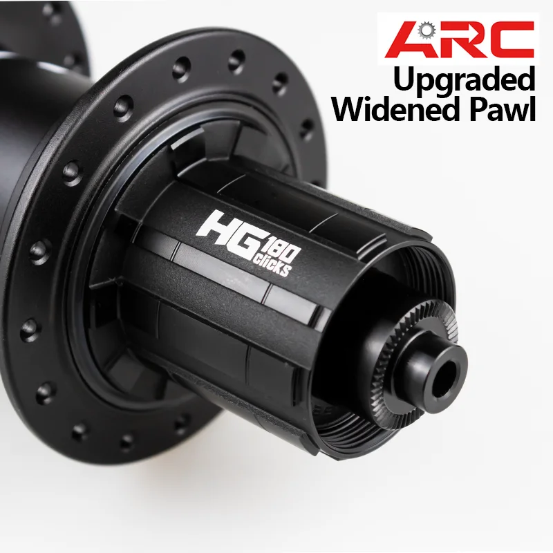 ARC 큐브 MT088 자전거 허브 MTB 32홀 6파울 180클릭 허브 (자전거 MTB용) 앞 9/15x100 뒤 10x135 12x142 자전거 허브 8-12V