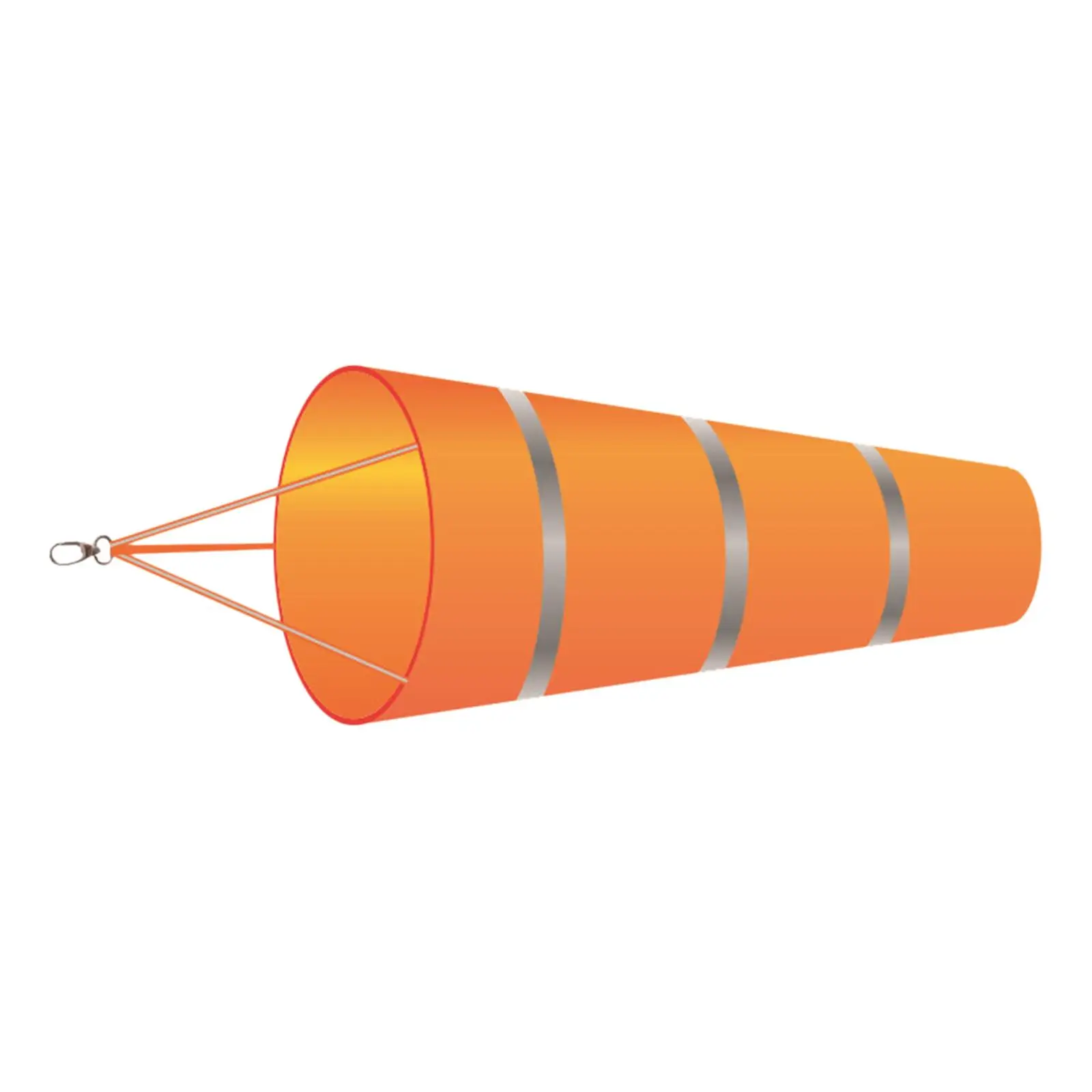 60cm Windsock Wind Measurement Hanging Kite Toys Indicator Waterproof Sock Bag Wind Direction Strength Indicating Farm wind sock