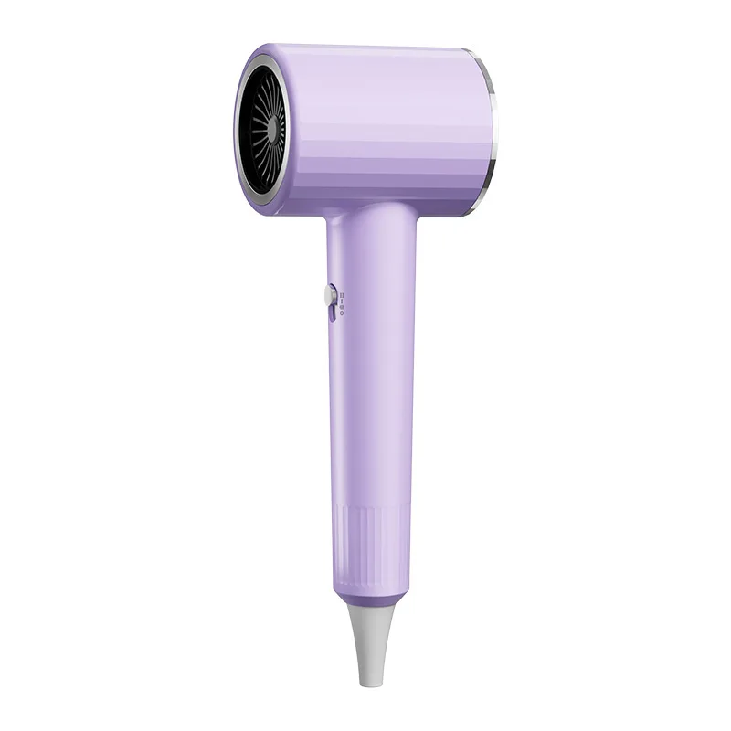2400W High-Speed High-Power Hair Dryer, Home Hair Salon, Hotel Blue Light Ion Constant Temperature Silent Hair Dryer Cylinder 2