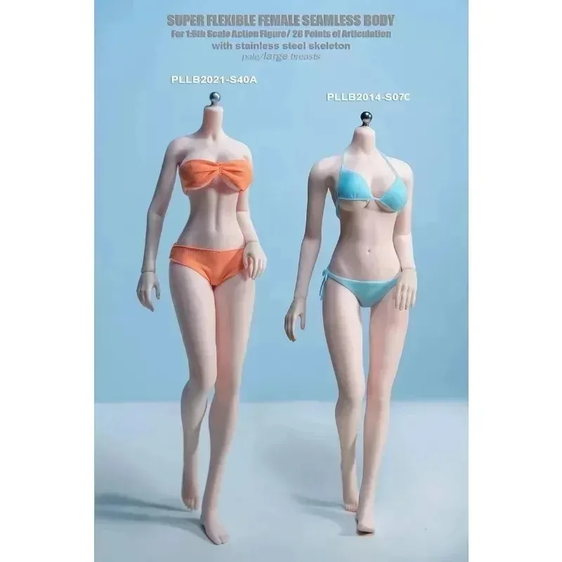 Corpo Action Figure Flessibile 1/6 Per Donna – Pelle Chiara – Senza Testa – S20A