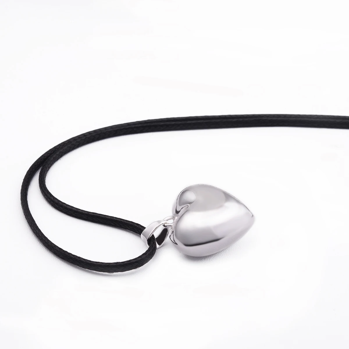 Eudora Harmony Ball Heart Pendant Pregnancy Bola Angel Caller Necklace Simple Smooth Chime Bell Ball Jewelry for Mom's Day Gift 4