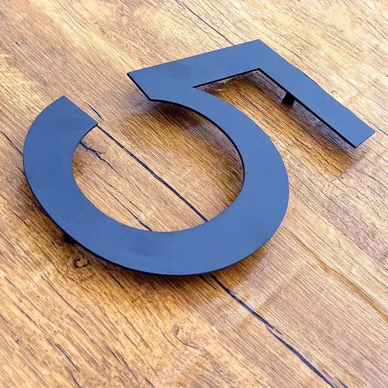 20-25 CM Outdoor House Number Stainless Steel Digital Exterior House Number Numbers Signs Address Plate Name Plate Custom Sign house number signs house numbers number plate