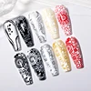 BORN PRETTY 10ml Stamping Mixing Oil Painting Gel Stamping Polish Powder Mixing And Apply Nail Powder Stamping Plate 3