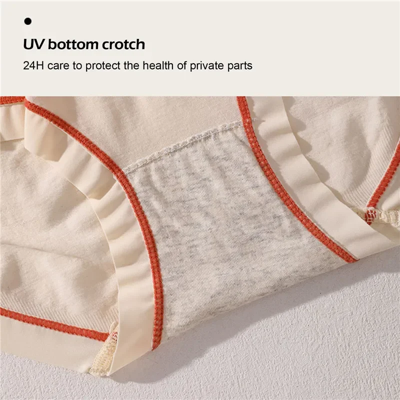 Description Picture 3 of itemHigh Waist Women Panties Flat Belly Shaping Briefs Breathable Mesh Transparent Knickers Tummy Hip Lift Underpants