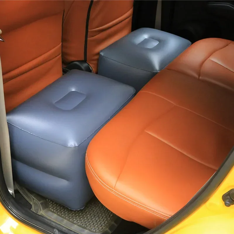 Car Mounted Inflatable Bed Supporting Inflatable Stool For Filling The Rear Seat Space