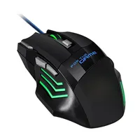 1 PC New Hyperspeed USB Gaming Mouse RGB Backlit Ergonomic Game Mice 7D Esports Wired Mouse for Laptop PC Gamer 5